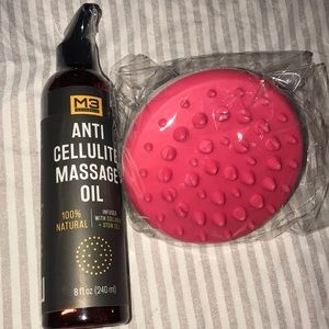 5/10 $ ‼️New Anti cellulit oil &cellulite massager